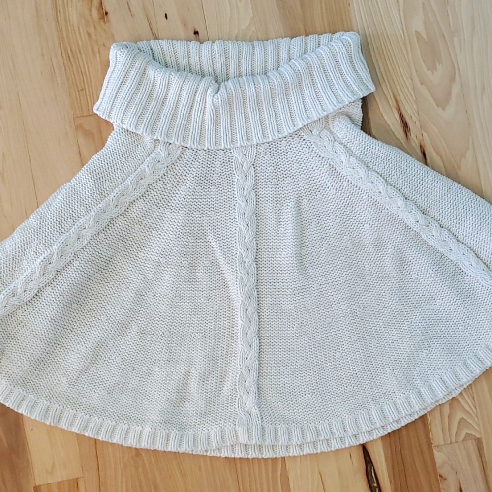 GYMBOREE All Spruced Up Sweater Cape
